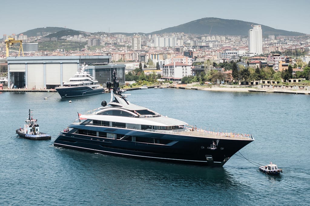 Turquoise Launches 250-Foot Hybrid Superyacht