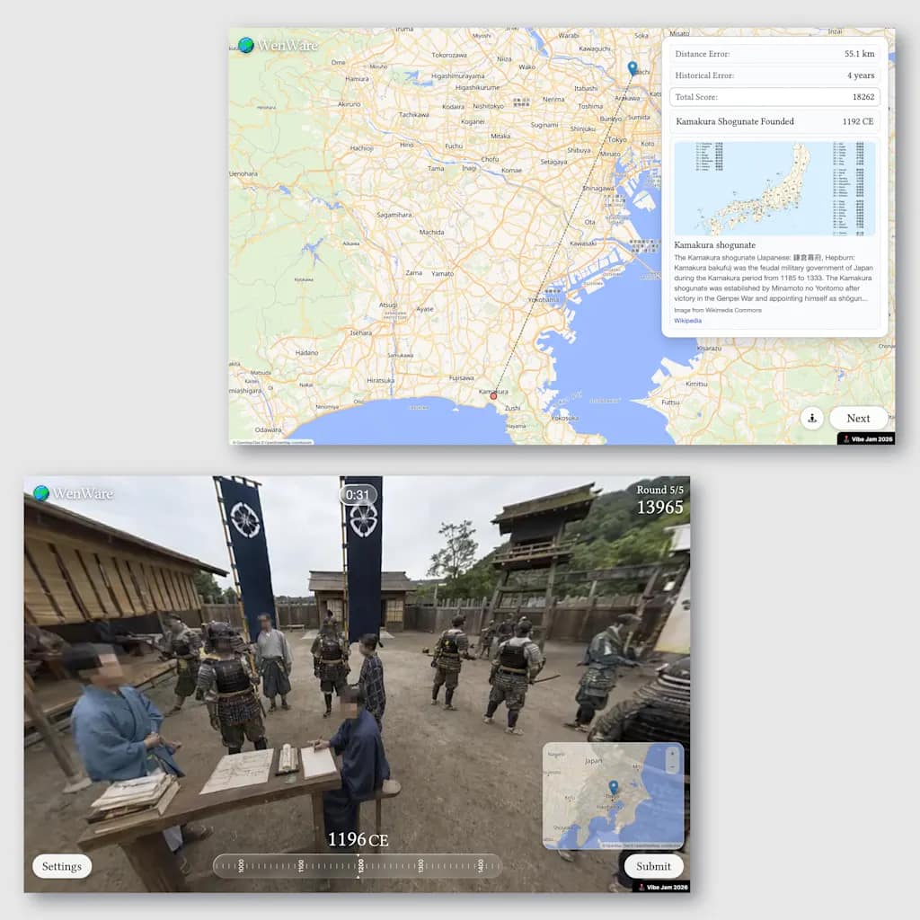 This viral vibe-coded game turns Google Maps into a time machine