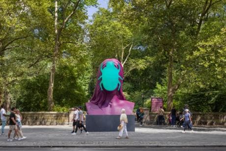 Public art blossoms around New York