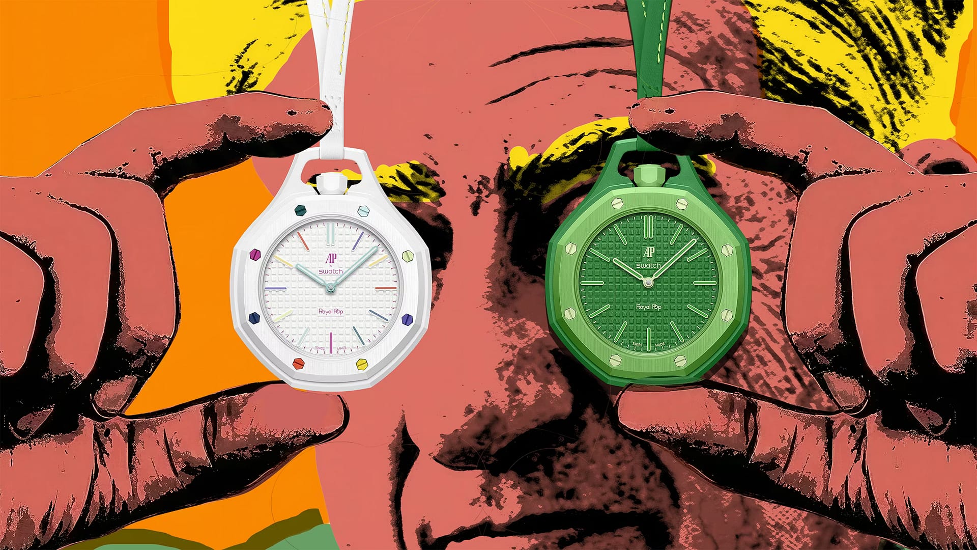 Introducing: The Swatch x Audemars Piguet "Royal Pop" Collaboration Is Here, And It's Not A Wristwatch