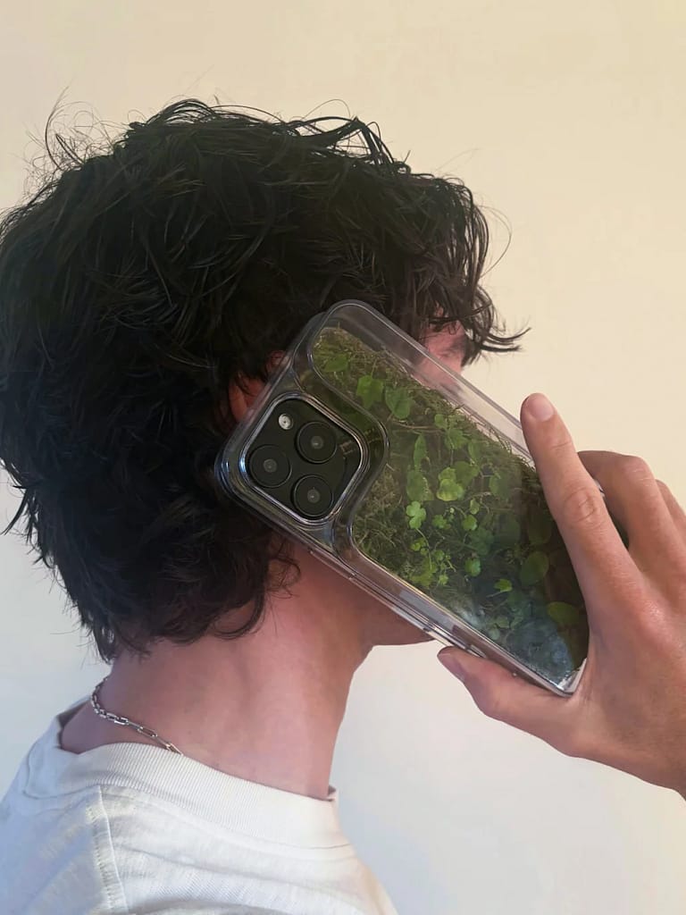 This beautiful, biophilic phone case is on a mission to reduce your screen time