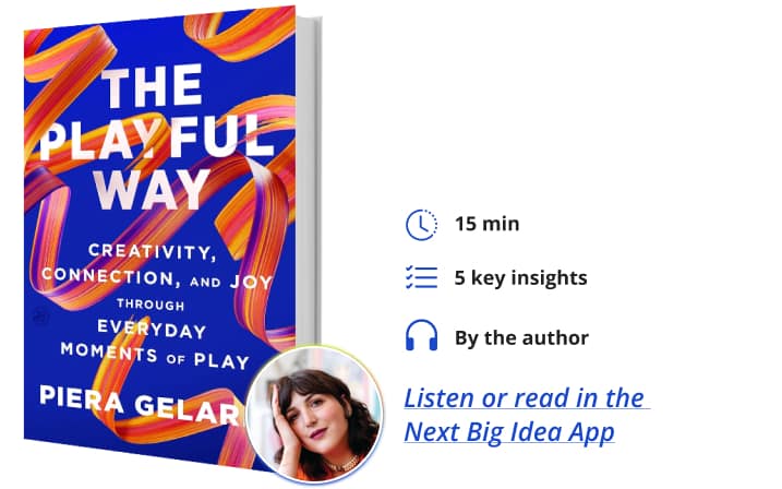 How to reclaim play at work and in life