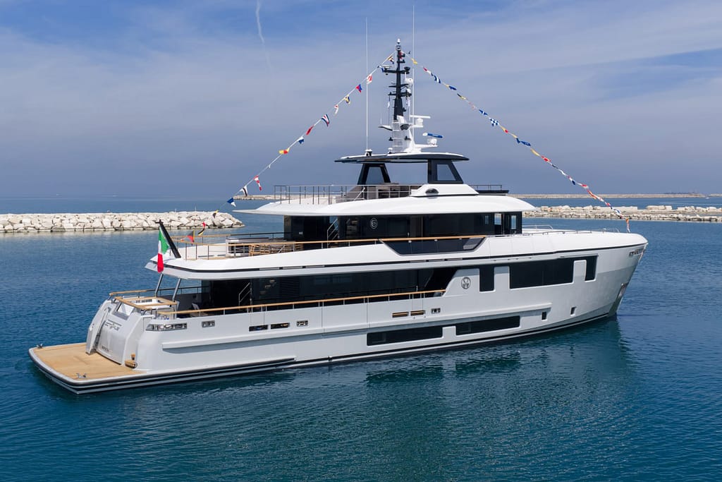 Cantiere delle Marche Launches 115-Foot Explorer Octopus