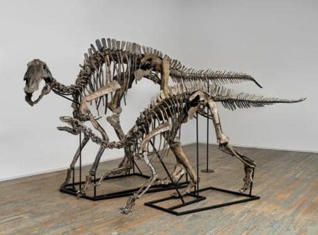 Dinosaurs roam New York’s Bowery
