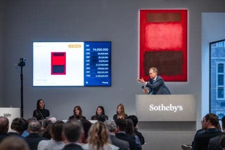Robert Mnuchin's $85.7m Rothko leads Sotheby's $407.5m auction in New York