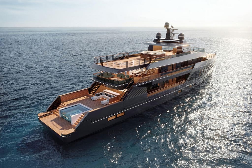 Baglietto Reveals 163-Foot Project Farah