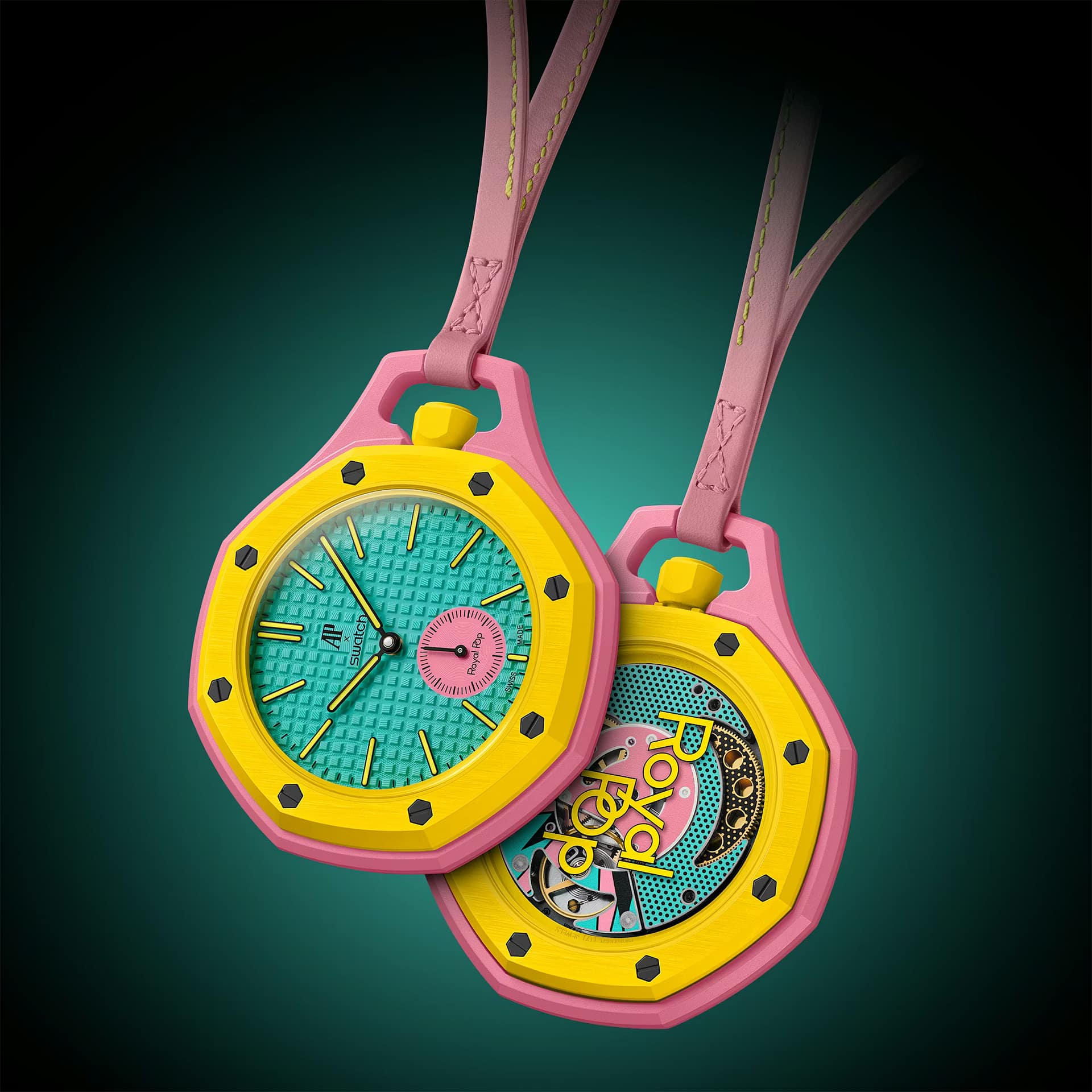 Introducing: The Swatch x Audemars Piguet "Royal Pop" Collaboration Is Here, And It's Not A Wristwatch