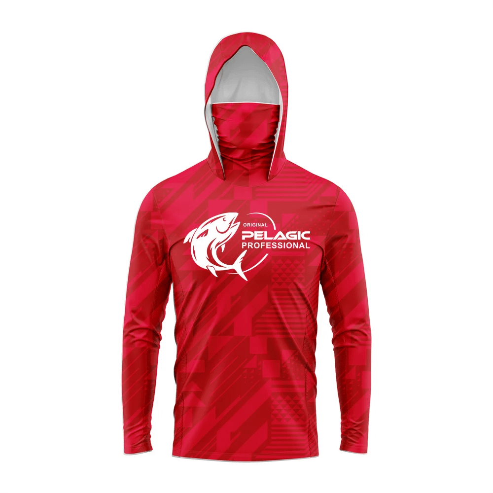 Men Hood Fishing Shirt long sleeve fishing t shirt uv protection Fishing Apparel - Image 6