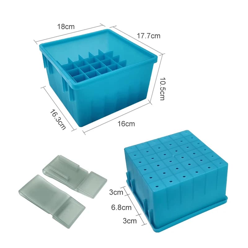 New 36 Grids Plastic Luminous Fishing Tackle Box Hard Lure Storage Box Egi Webfoot Octopus Organizer Squid Jig Bait Container - Image 2