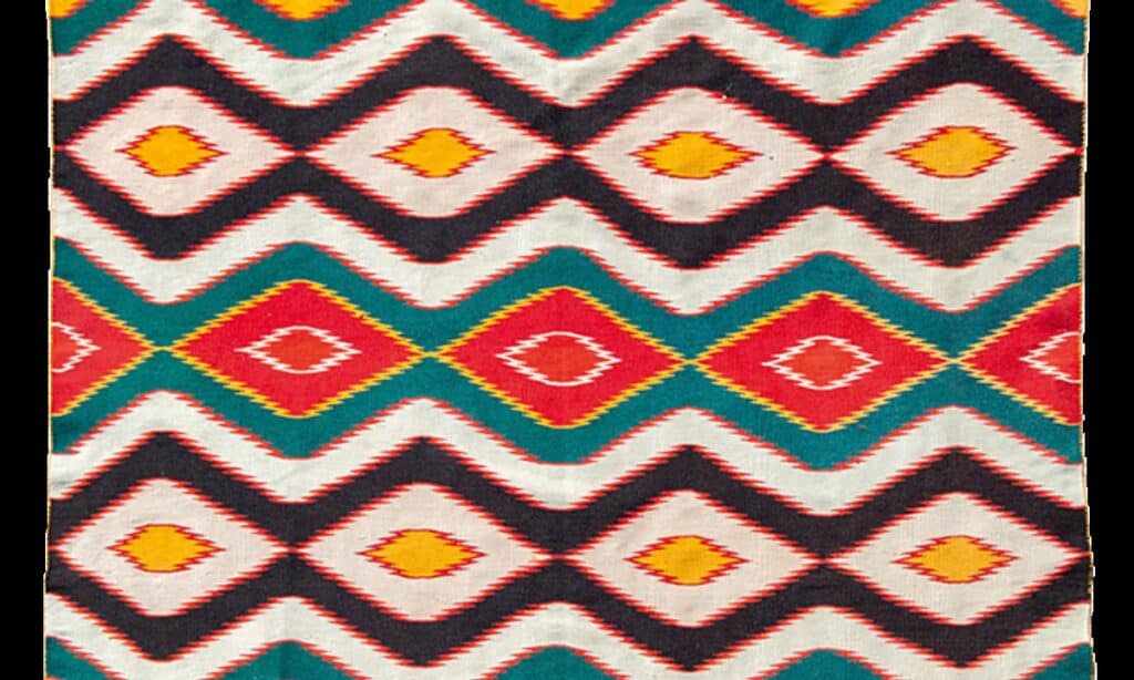 Frank Stella’s eye-dazzling collection of Navajo weavings to go on view