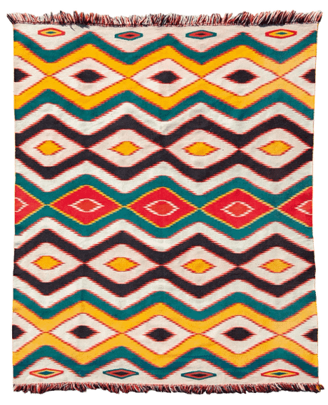Frank Stella’s eye-dazzling collection of Navajo weavings to go on view