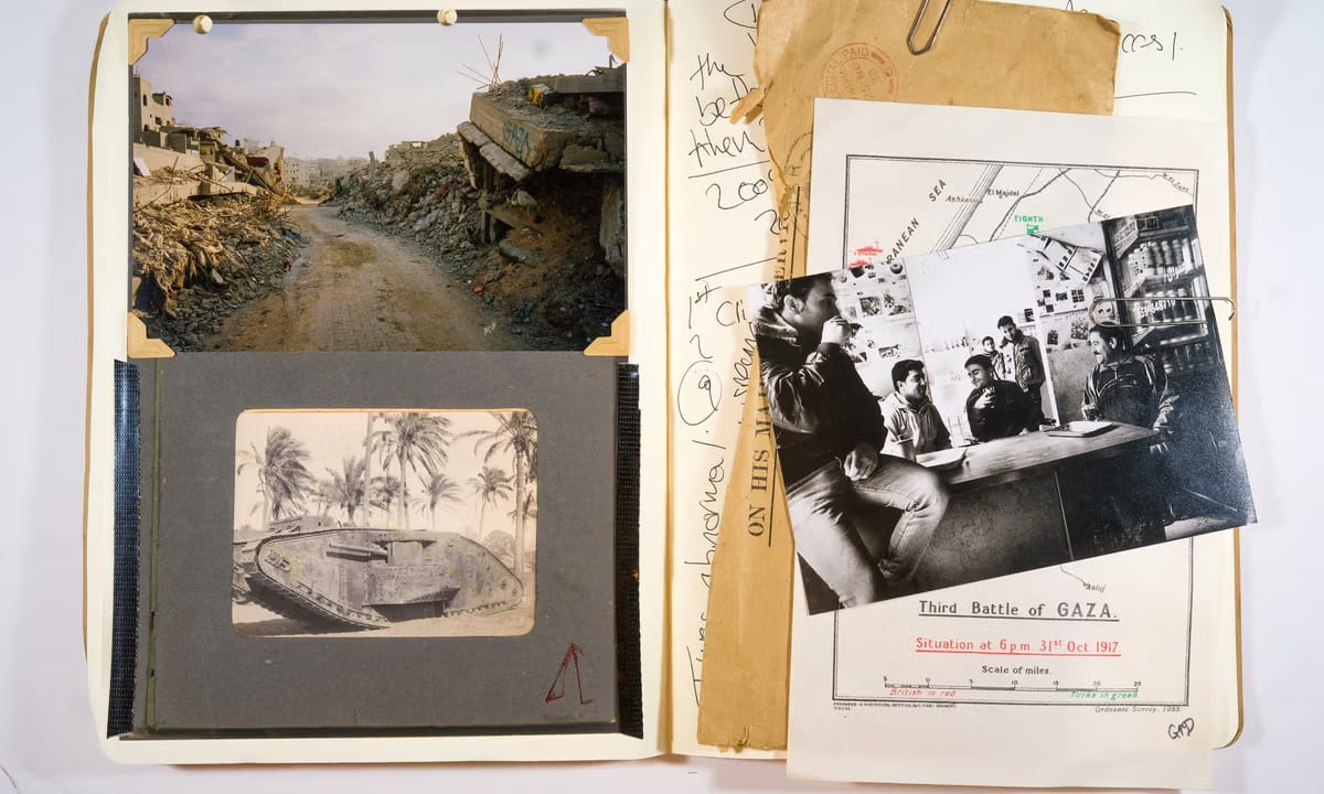 Photographer Giles Duley brings images of historic and current wars into dialogue in Manhattan pop-up show