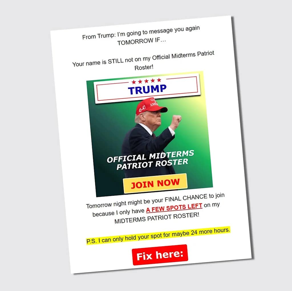 Trump’s latest logos leave out Vice President Vance