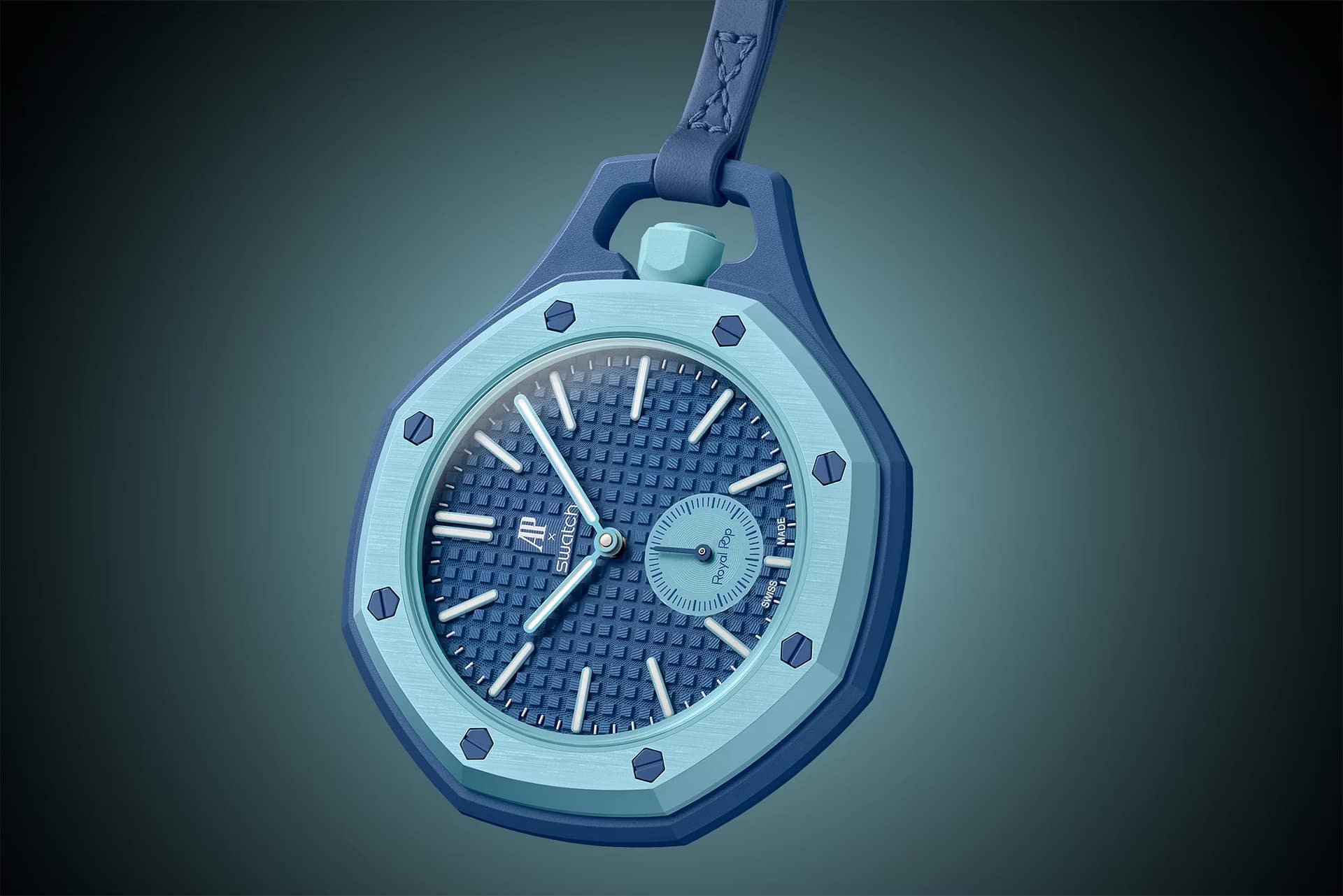 Introducing: The Swatch x Audemars Piguet "Royal Pop" Collaboration Is Here, And It's Not A Wristwatch