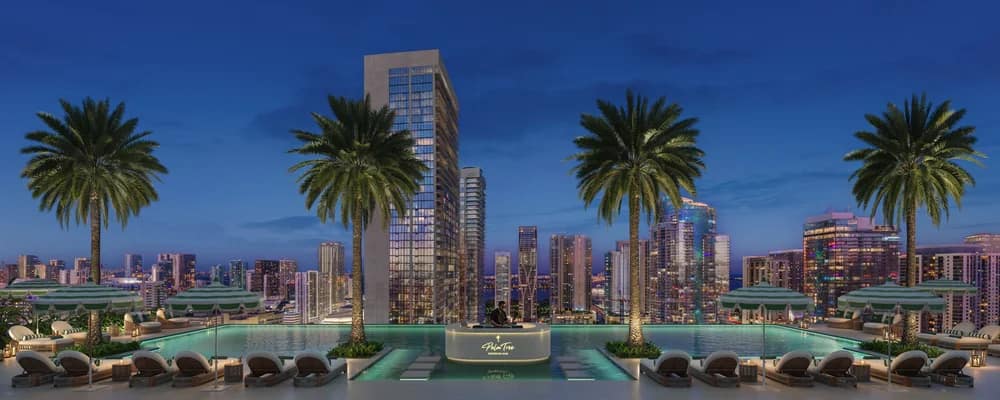 PMG, Eden Residential, Lion Development Group, Sterling Equities, and Palm Tree Crew Reveal the First-Ever Palm Tree Residences Miami in Downtown Miami